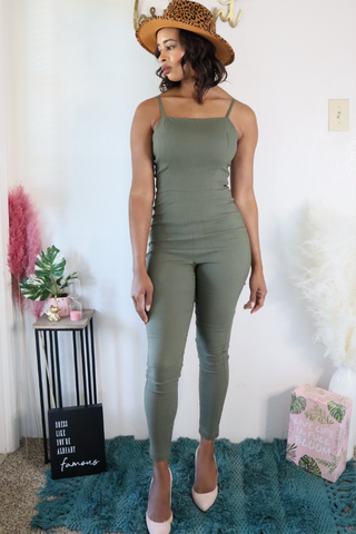 Empire Waist Jumpsuit - Pretty Brilliant